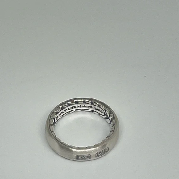 David Yurman Men’s Sterling Silver Ring - Picture 5 of 8